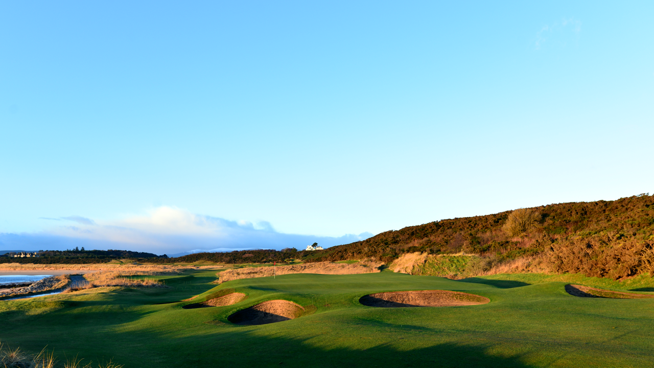 Golf course near School Hill Croft